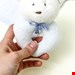 جغجغه دوناتی خرس آبی پاستیلی Mascot